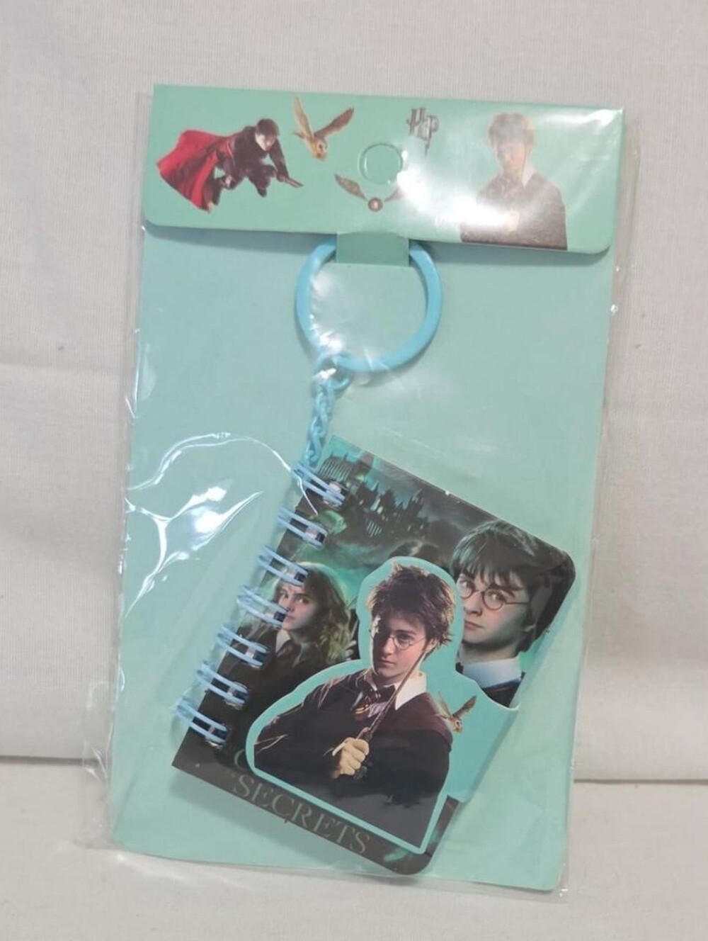 Harry Potter mini notebook keychain